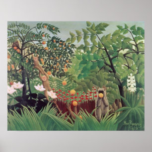 Poster Paysage exotique, 1910