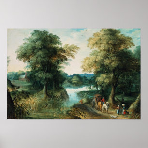 Poster Paysage fluvial