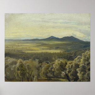 Poster Paysage italien, 1833