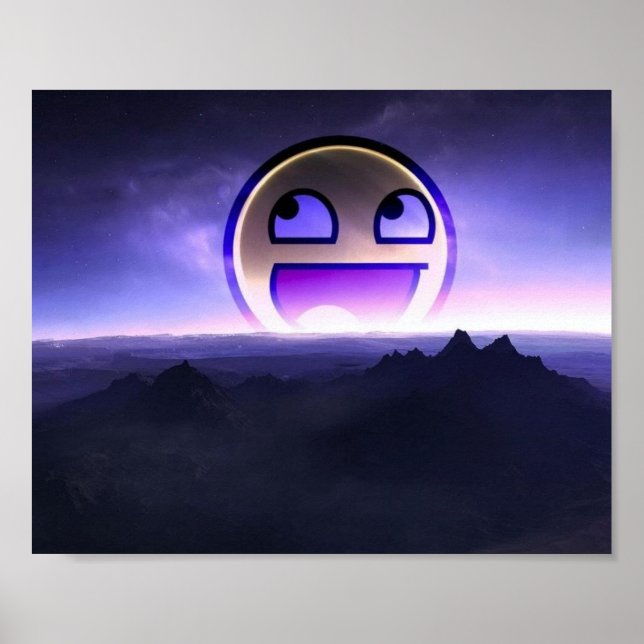Poster Paysage magnifique (Devant)