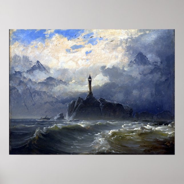 Poster Paysage marin de Peder Balke (Devant)