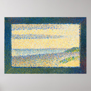 Poster Paysage marin (Gravelines) - Georges Seurat Art