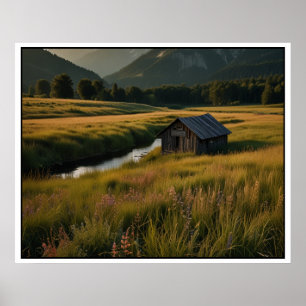 Poster Paysage naturel serein