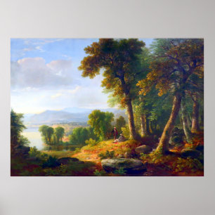 Poster Paysage par Asher B Durand 1850