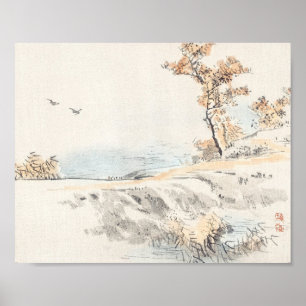 Poster Paysage par Kōno Bairei