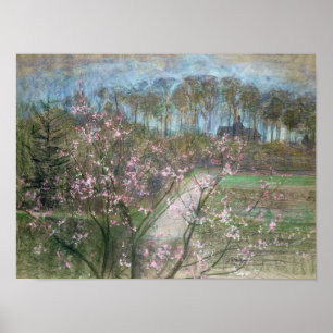 Poster Paysage printanier