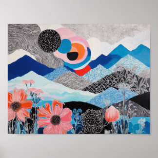 Poster Paysage rêvé 2