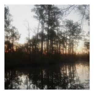 Poster Paysage rustique CN Sunrise