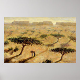 Poster Paysage sahélien 2002