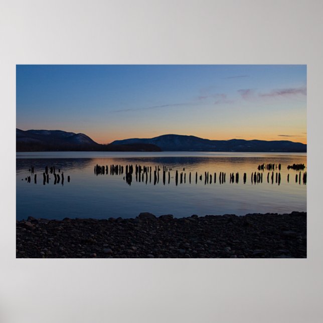 Poster Paysage stratifié (Devant)