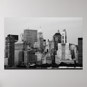 Poster Paysage urbain de New York