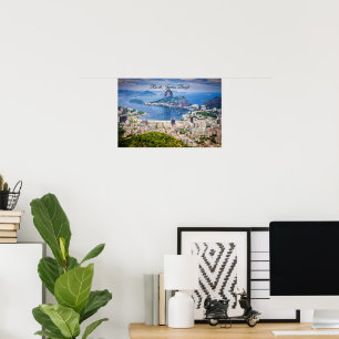 Poster Paysage urbain de Rio de Janeiro, Brésil
