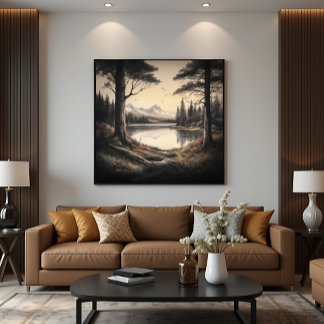 Poster Paysage vintage