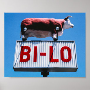 Poster Paysage vintage-américain