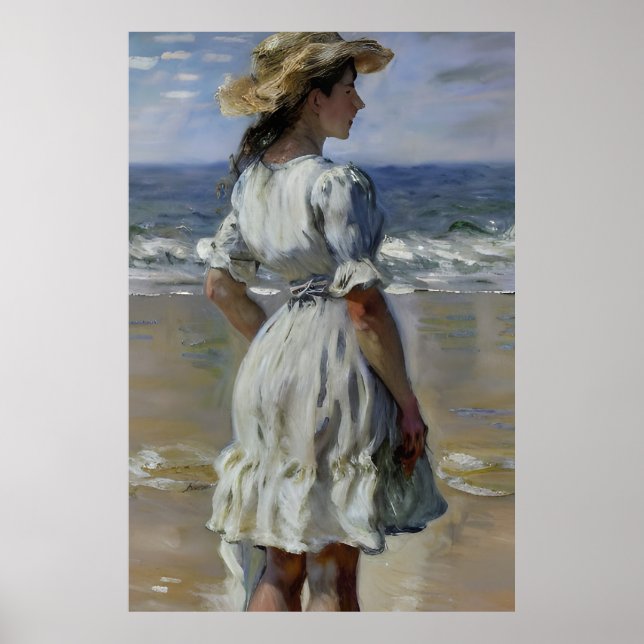 Poster Paysages inspirés de Claude Monet (Devant)