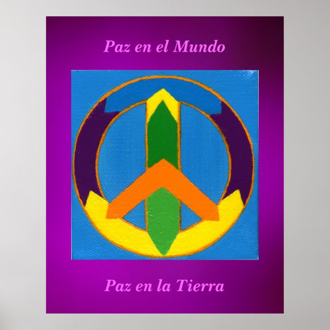 Póster - Paz in Mundo Poster (Front)