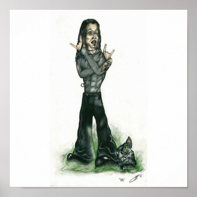 Poster "PDR" par John Stelmach (Devant)