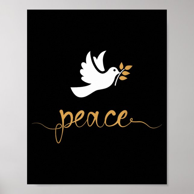 Poster Peace Dove  (Devant)