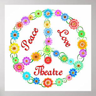 Poster Peace Love Theatre