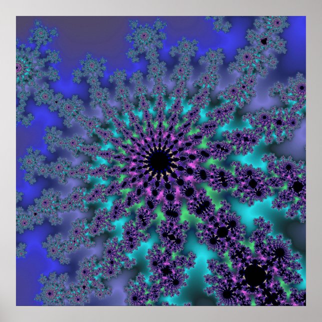 Poster Peacock (Devant)