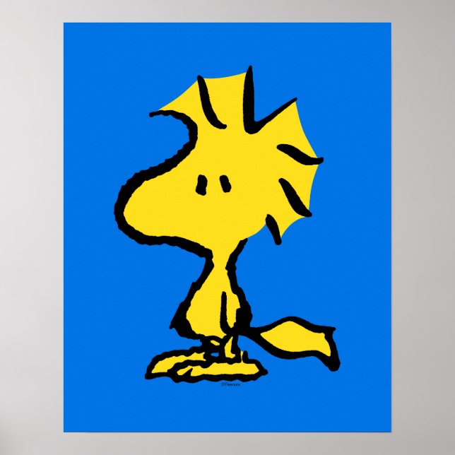 Poster Peanuts | Snoopy's Friend Woodstock (Devant)