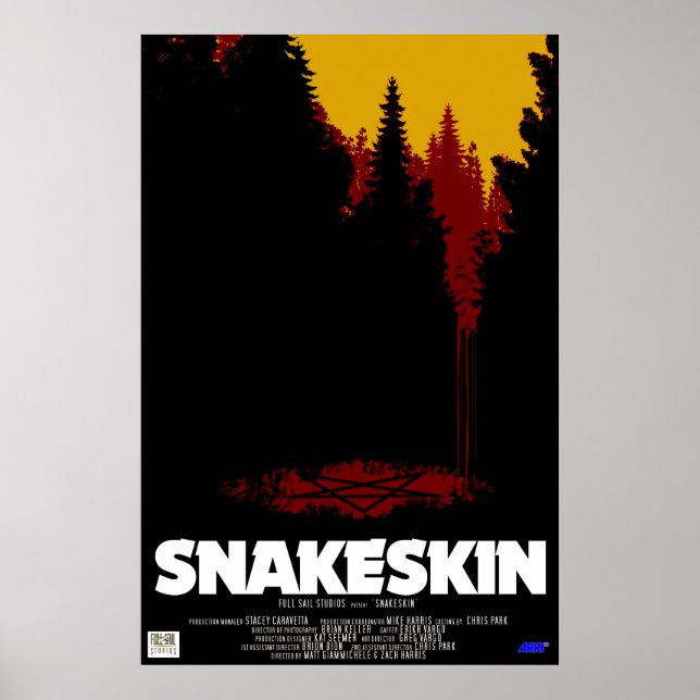 Poster Peau de serpent (Devant)