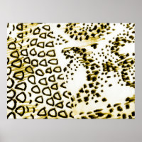Peau de serpent répétable. Style Mode Jaune. BLANC