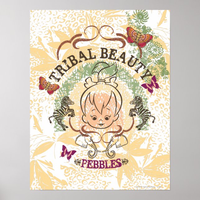 Poster PEBBLES™ Beauté tribale (Devant)