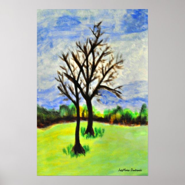 Poster Pecanes d'hiver en Géorgie (Devant)