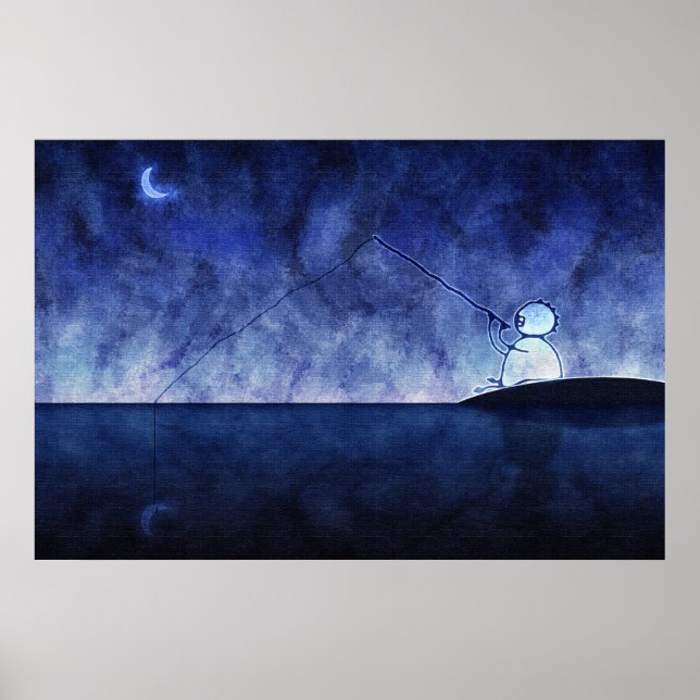 Poster Pêche (Devant)