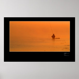 Poster Pêche à la mouche sur la côte danoise