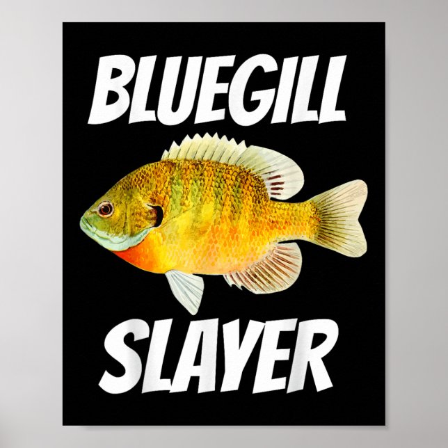 Poster Pêche au Tueur de Bluegill  (Devant)