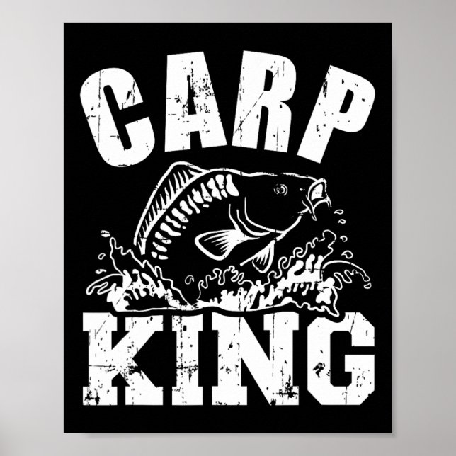 Poster Pêche Carp King  (Devant)
