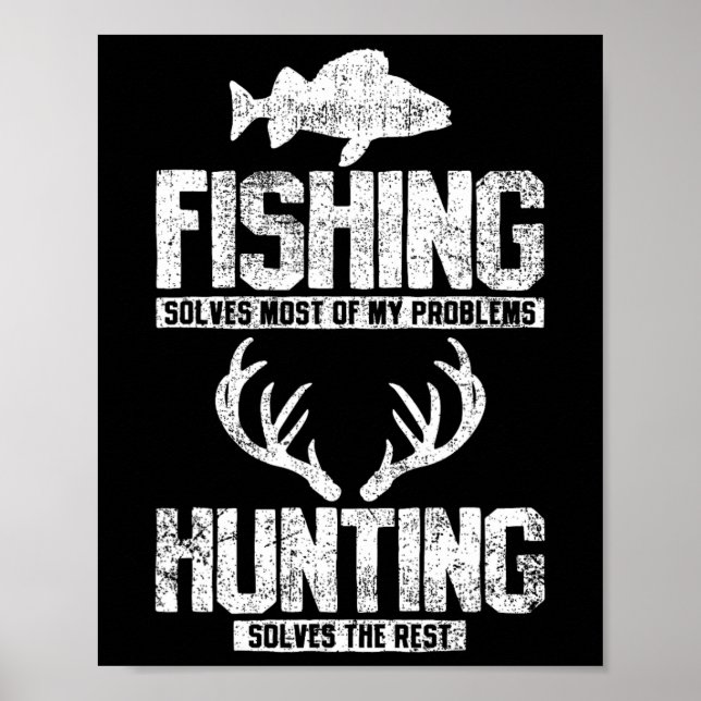 Poster Pêche Chasse  (Devant)