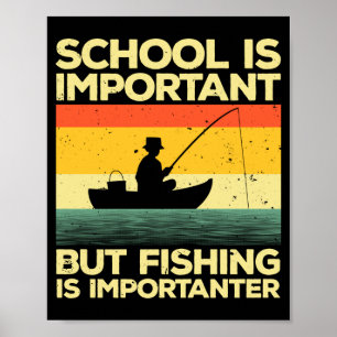 Poster Pêche cool pour hommes femmes pêche à la basse pêc