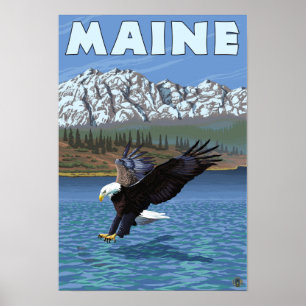 Poster Pêche de MaineEagle