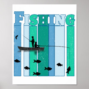 Poster Pêche   Les meilleurs cadeaux de pêche