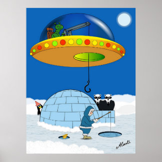 Poster Pêche terminée