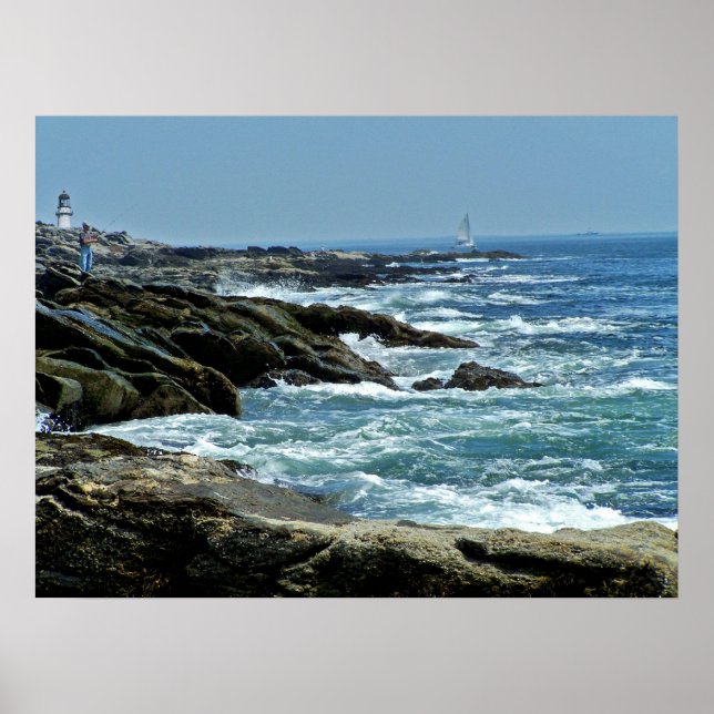 Poster Pêche terminée (Devant)