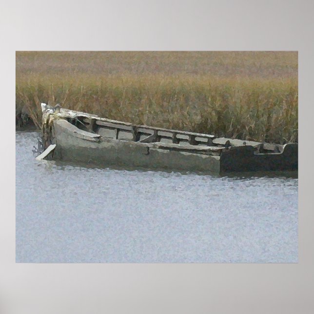 Poster Pêche terminée (Devant)