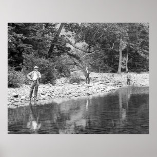 Poster Pêcher les compétences de référence : 1890