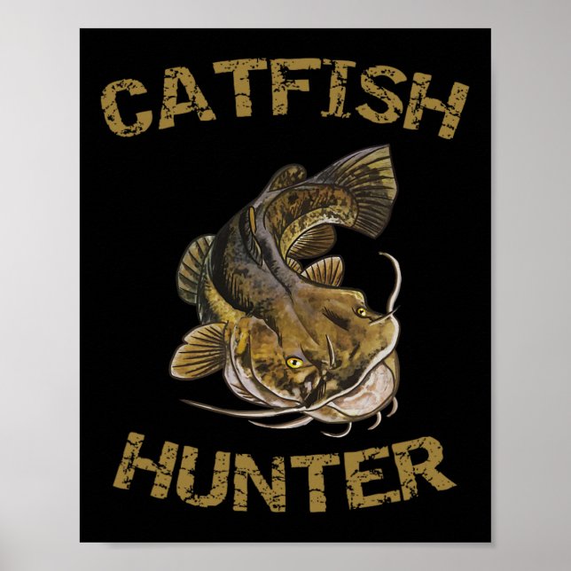Poster Pêcheur de poisson-chat Chasseur de poisson-chat P (Devant)