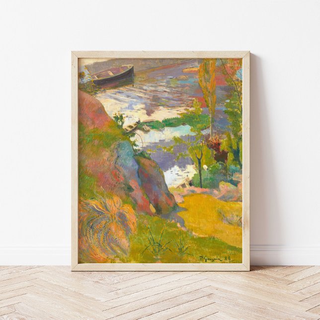 Poster Pêcheur et Bathers | Paul Gauguin (Créateur téléchargé)