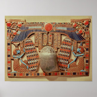 Poster Pectorale ornée du scarabée ailé