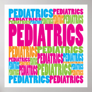 Poster Pediatrie colorée