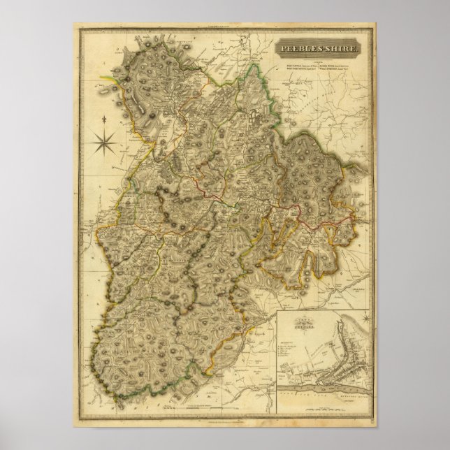 Poster PeeblesShire (Devant)