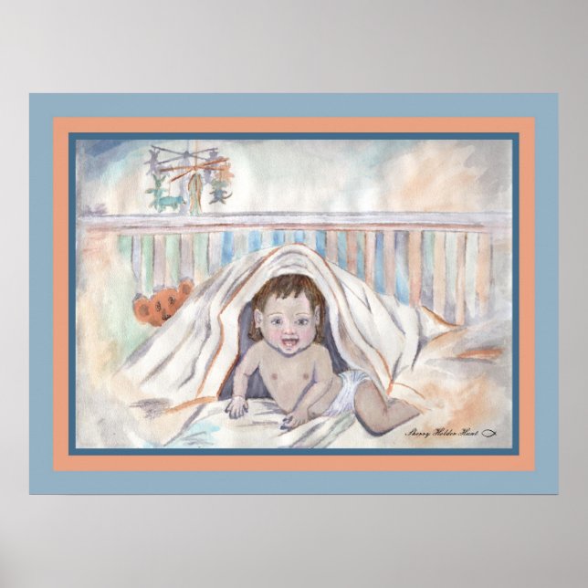 POSTER PEEK-A-BOO (Devant)