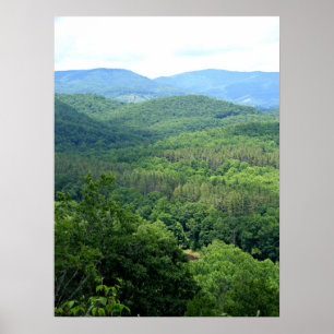 Poster Peek at the Greenbrier River