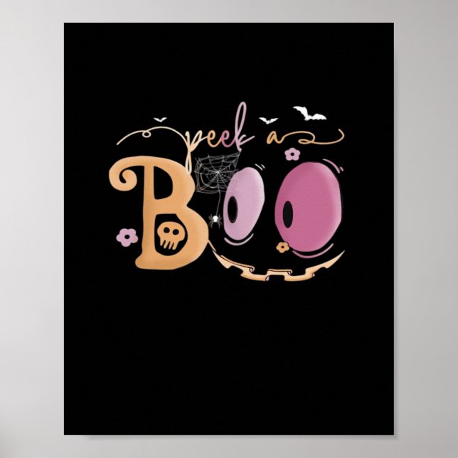 Poster Peekaboo Halloween Sloth Essential (Devant)