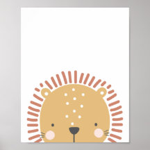 Peekaboo Scandi Style Lion